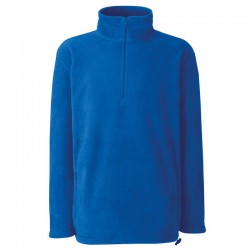 Plain Outdoor Fleece Zip Neck Fruit of the Loom 300 GSM